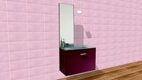 bathroom violet