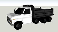 ford E-350 dump truck