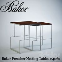 Baker Preacher Nesting Tables # 4062