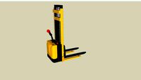 LiftScience Material Handling Equipment Model P10030 Electric Walkie Pallet Stacker Forklift Truck