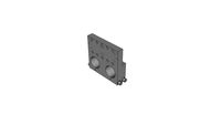 Double mounting plate