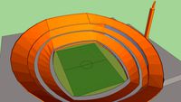 Estadio enorme