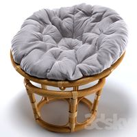 Papasan rattan