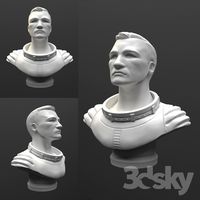 Bust astronaut