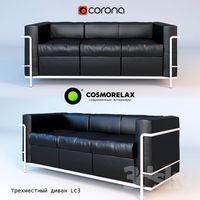 Triple Sofa LC3 Cosmorelax