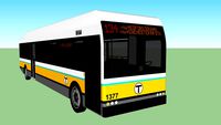 MBTA-style high-floor concept bus