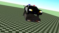 Tuned Google Police Car.