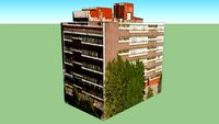 Building in Mexico City, Distrito Federal, Mexico