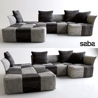 Modular sofa Saba Pixel