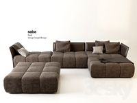 Saba Pixel sofa
