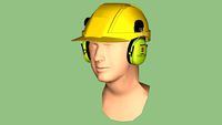 Safety First Series - Hearing Protection - Over-The-Ear (Ear Muff) – Level 1 – Cap Style