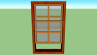 32x54 open window