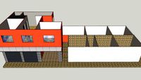 CASA COM ESCADA FORA E QUARTO EXTRA