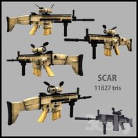 Low-poly Scar