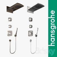 Hansgrohe Raindance Rainfall 180 Pura Vida