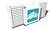 Marlite Retail Fixtures- Basic Cash Wrap