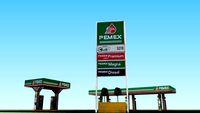 Estación de servicio, La Pastora, México, D.F.