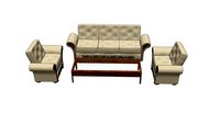 Sofa set with armchairs and coffee table