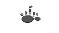 Renaissance Pewter Dishes