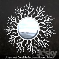 Uttermost Coral Mirror