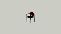 Burgandy Chair
