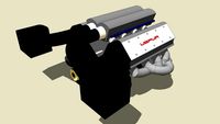 Uspur V8 Engine