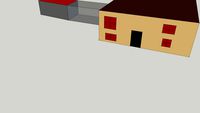 loft avec chemin pour aller au cellier