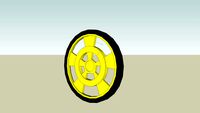 Solarbotics GM Series Plastic Wheel