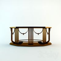 Fashioned of bronze table
