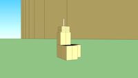 Jenga, Domino, and LEGO LeVeque Tower
