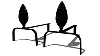 chenet AGATHIS, maisons du monde, ref 122402prix 69
