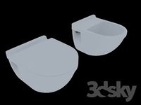 toilet and bidet Duravit Starck Extras 3 COMPACT
