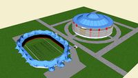 MODERN STADIUM COMPLEX
