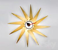 George Nelson Turbine Clock by Vitra