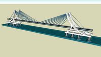 puente tirante/ VIII region del bio-bio coronel chile
