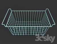 Vintage Wire Storage Basket