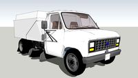 ford E-350 street sweeper