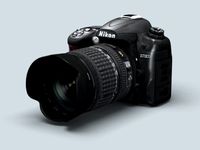 Nikon D7000 3D Model