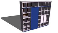 shelving - wall unit - wandregal