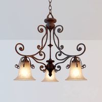 Chandelier Kichler, Cottage Grove Collection Chandelier 3Lt 1853CZ (Carre Bronze)