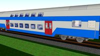 ČD Bmto double-decked passenger coach