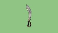 Low Poly Pirate Cutlass
