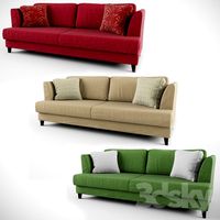 Sofa with cushions