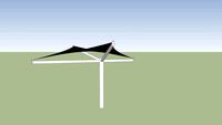 Modular Hypar Fabric Structure