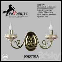 Favourite 1151-2W Sconce