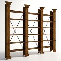 GRAMERCY HOME - XAVIER TRIPLE BOOKSHELF 502.007L