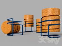 SCRW Stool by Manuel Welsky