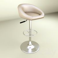 HY 302 bar stool white
