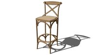 chaise bar TRADITION gris, Maisons du monde. Réf: 122768 prix 129