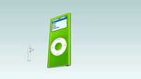 new ipod nano green